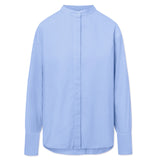 RUE DE TOKYO Sofie poplin skjorte - Bel Air blå