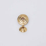 Guld øreringe med sten fra Trine Tuxen