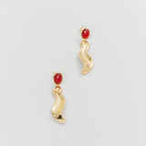 TRINE TUXEN Journey ørering (venstre øre) - guld