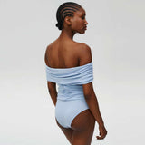 UNDRESS CODE Buttercup bodysuit - light blue