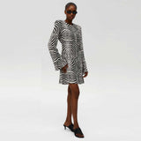 UNDRESS CODE Paloma mini kjole - zebra