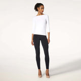 WOLFORD Cordoba top long sleeve - hvid