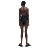 GANNI A4046 bikini trusser - sort