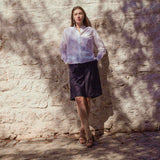 RUE DE TOKYO Sofie poplin skjorte - hvid