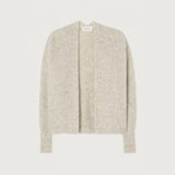 AMERICAN VINTAGE EAST19A strik cardigan - poudreuse grå