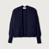 AMERICAN VINTAGE EAST19A strik cardigan - Navy blå