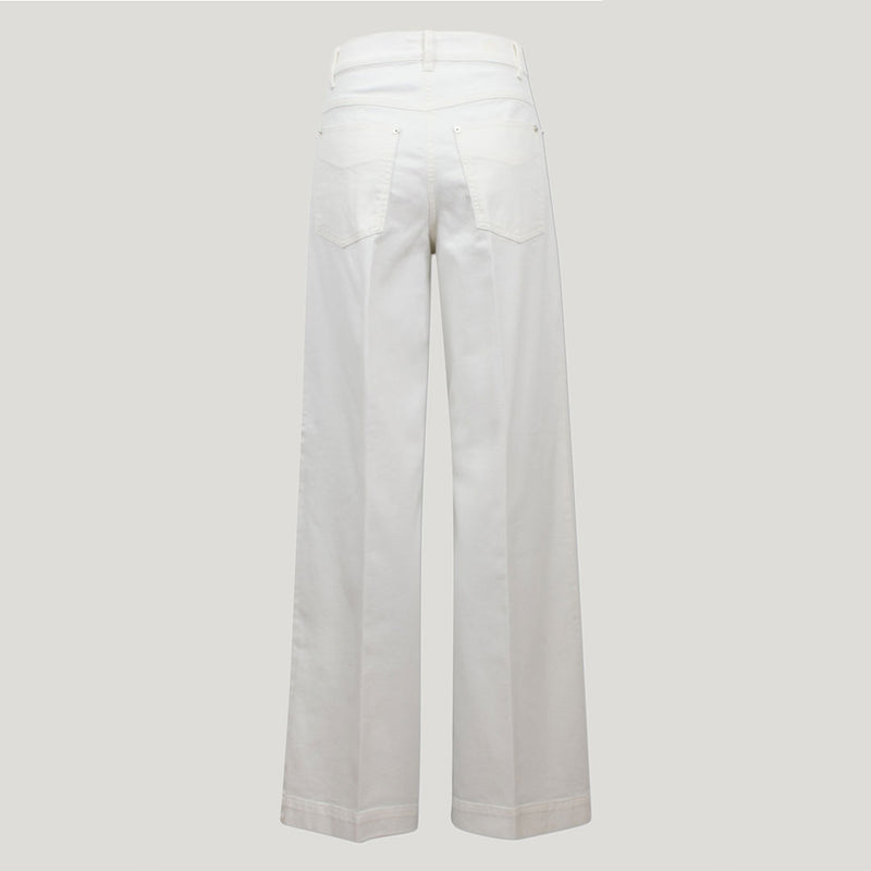 BAUM UND PFERDGARTEN brede Nicette jeans - hvid