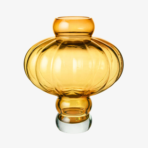LOUISE ROE Balloon #3 vase - Amber gul