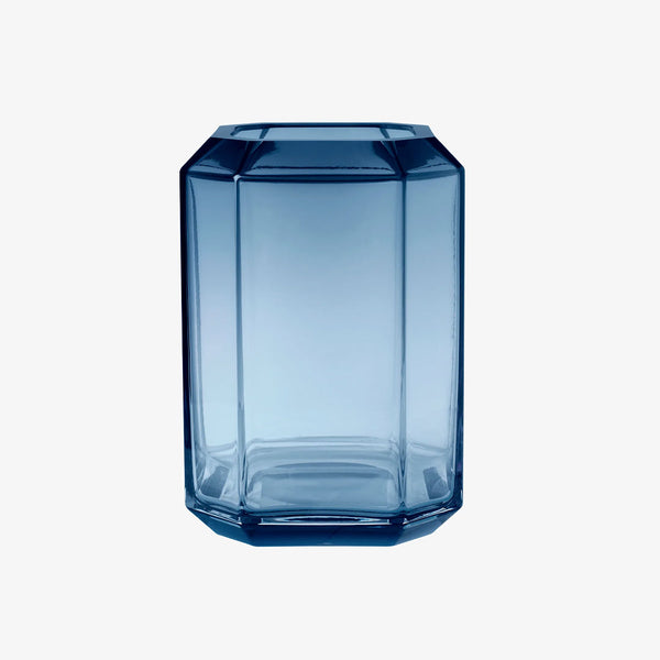 LOUISE ROE Funki Light Asymmetric vase - blå