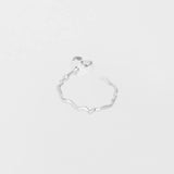 TRINE TUXEN Bea Hoop Ørering - sølv