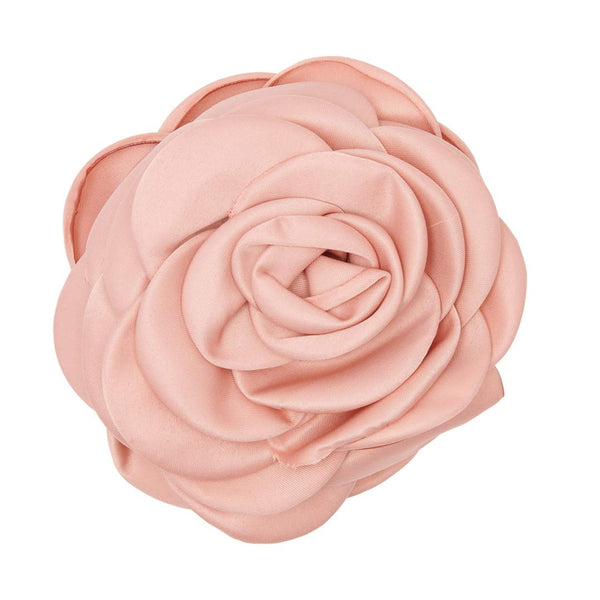 PICO Giant Satin Rose hårklemme - nude