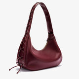 GANNI A7262 Hobo Medium Laces taske - Burgundy