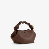 GANNI A7280 Ganni Bou Bag Mini taske - Chocolate Fondant