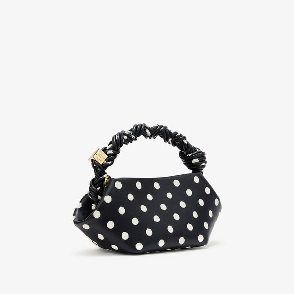 GANNI B2100058 Bou Mini Printed taske - sort