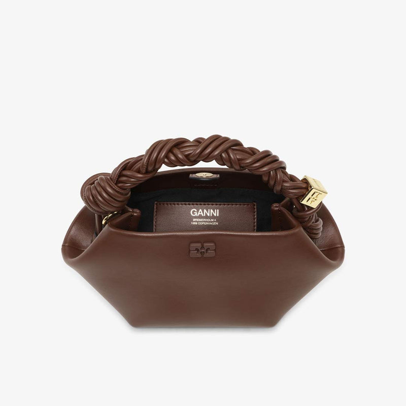 GANNI A7280 Ganni Bou Bag Mini taske - Chocolate Fondant