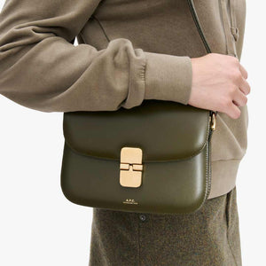 A.P.C. Grace Small taske - Kaki Fonce
