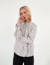 APOF Alba Skjorte - Big Tiny Stripe