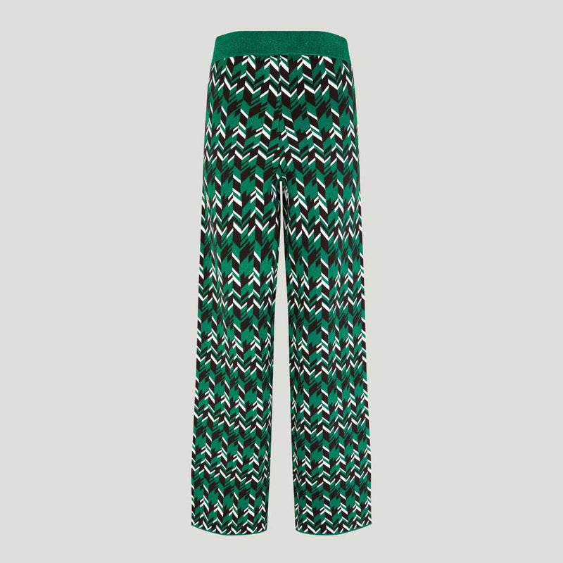 BAUM und PFERDGARTEN Cabery bukser - geometric grøn