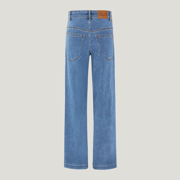 BAUM UND PFERDGARTEN brede Nicette jeans - denim blå
