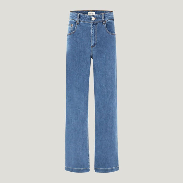 BAUM UND PFERDGARTEN brede Nicette jeans - denim blå
