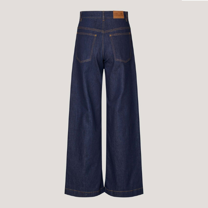 BAUM UND PFERDGARTEN brede Nicette jeans - rinse blå