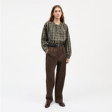 SKALL STUDIO Cilla Skjorte - Green/White Check