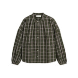 SKALL STUDIO Cilla Skjorte - Green/White Check