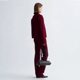BIRROT Lay3 Point Collar jakke - Burgundy