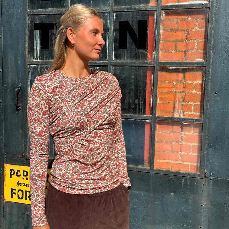 ISABEL MARANT Dressi bluse - rust