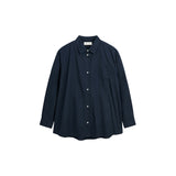 SKALL STUDIO Edgar Skjorte - Dark Navy