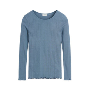 SKALL STUDIO Edie bluse - Faded Blue