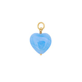 PICO French Grande Heart Pendant - blå