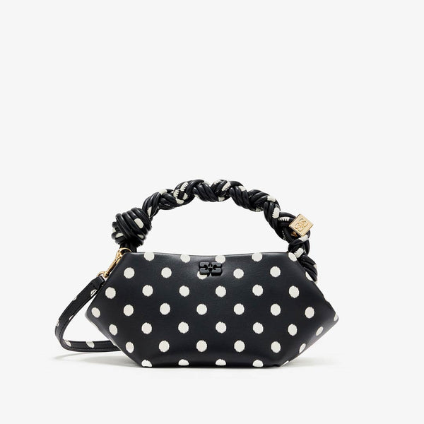 GANNI B2100058 Bou Mini Printed taske - sort