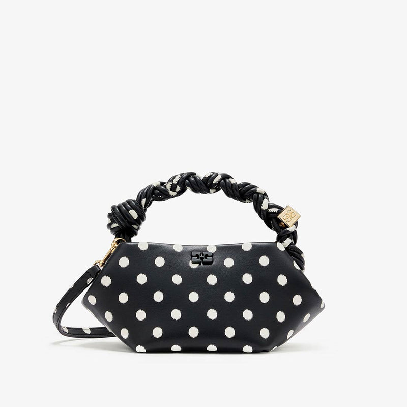 GANNI B2100058 Bou Mini Printed taske - sort