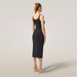 WOLFORD Midnight Grace Midi nederdel - sort