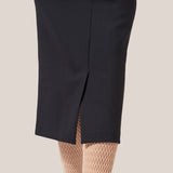 WOLFORD Midnight Grace Midi nederdel - sort