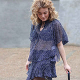 ISABEL MARANT Neslya skjorte - midnight