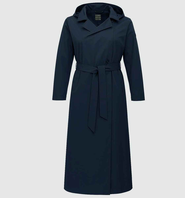 SCANDINAVIAN EDITION Trenchie frakke - midnight blå
