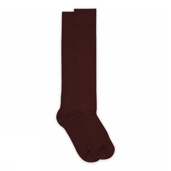 MP Denmark Katrine knæ strømper - Wine red
