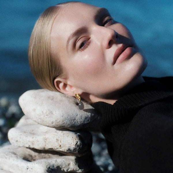 LEA HOYER Irma ørering - guld