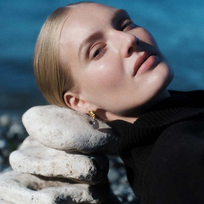 LEA HOYER Irma ørering - guld
