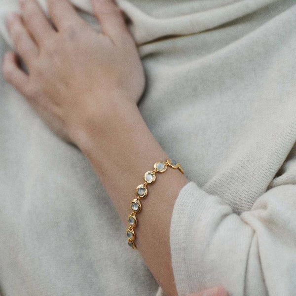 LEA HOYER Pauline armbånd - guld