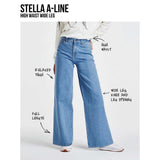 LEE Stella A line jeans - take the hint