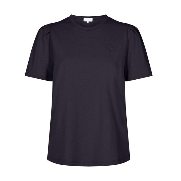 LEVETE ROOM Isol 1 t-shirt - navy