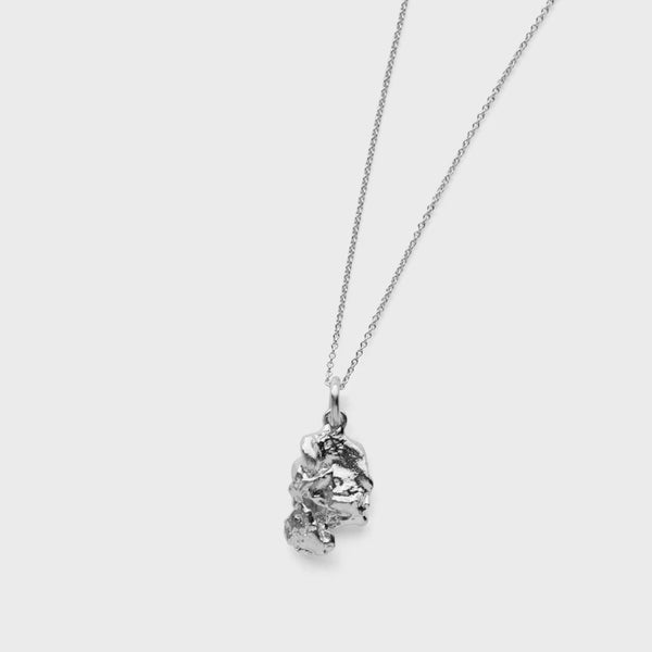 LEA HOYER Flora halskæde med vedhæng - sølv