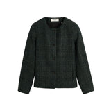 SKALL STUDIO Mabel Jakke - Green Check Structure