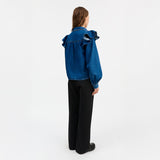 SKALL STUDIO Mille bluse - vintage washed blue
