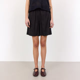 LEVETE ROOM Naja 29 hør shorts - sort