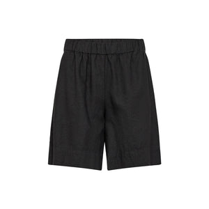 LEVETE ROOM Naja 29 hør shorts - sort