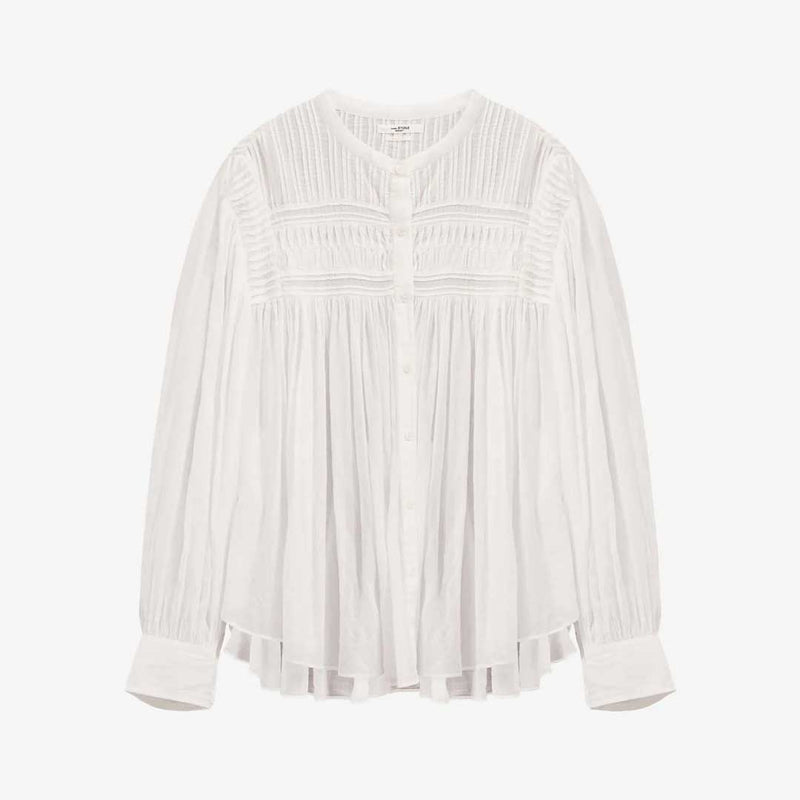 ISABEL MARANT Plalia top - hvid